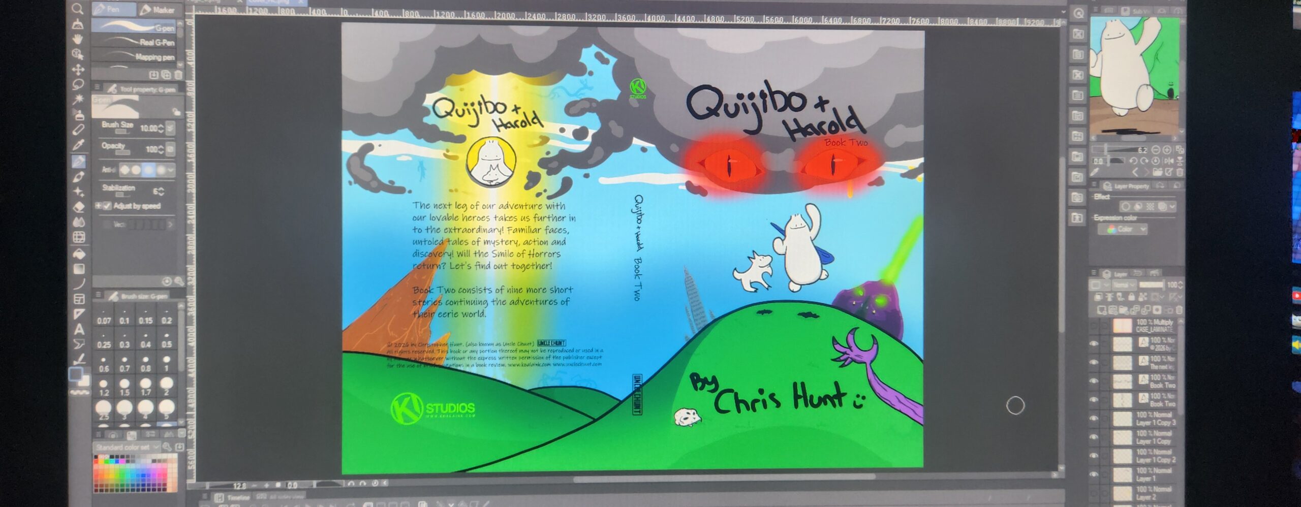 Quijibo and Harold Book Two has begun!